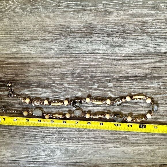 Agate beaded necklace - Picture 6 of 12